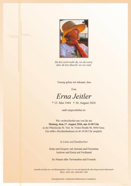 Parte von Erna Jeitler