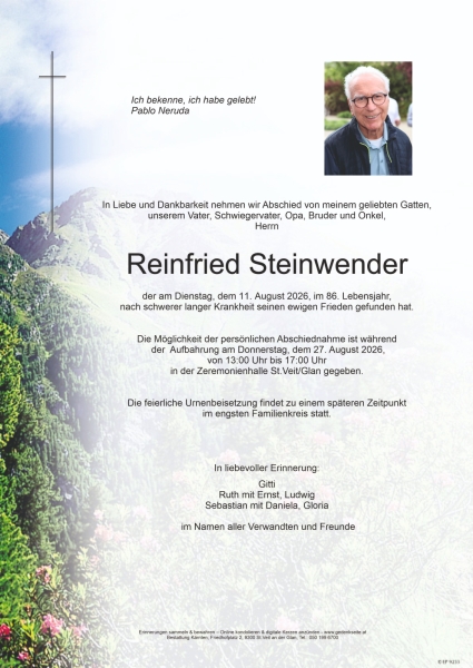 Parte von Reinfried Steinwender