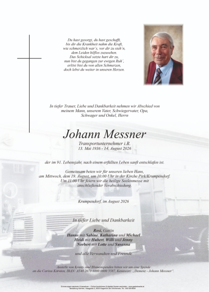 Parte Johann Messner