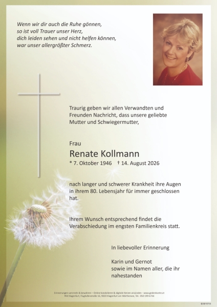 Parte von Renate Kollmann