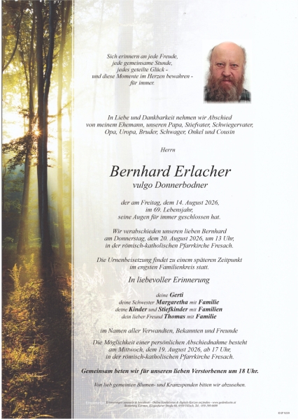 Parte Bernhard Erlacher