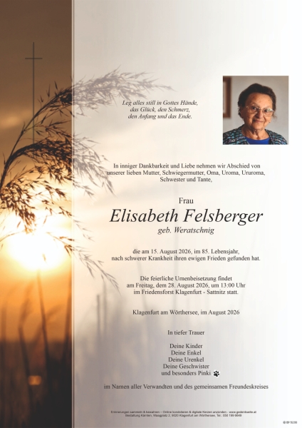 Parte von Elisabeth Felsberger