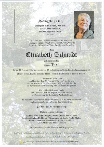 Parte Elisabeth Schmidt