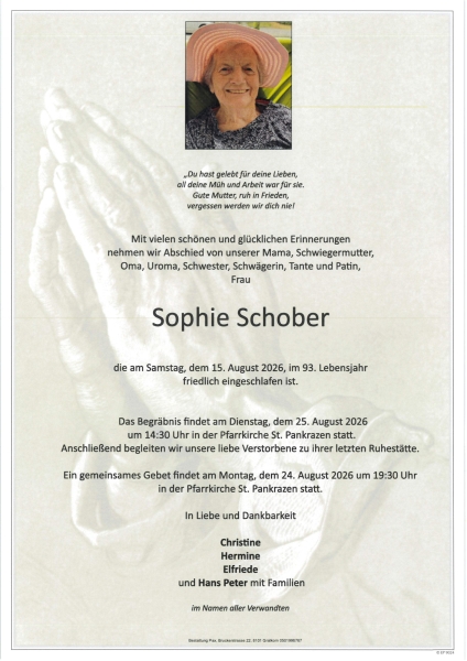 Parte Sophie Schober