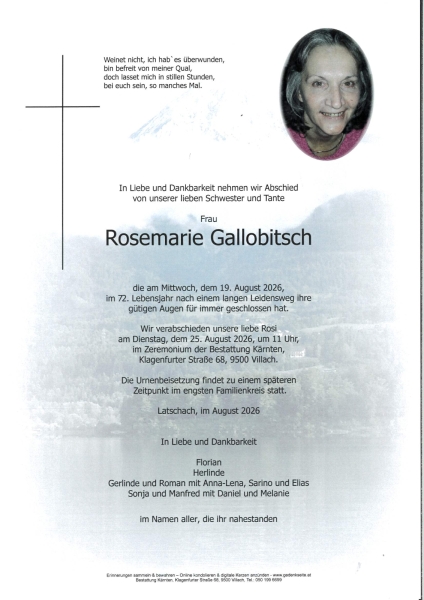 Parte Rosemarie Gallobitsch