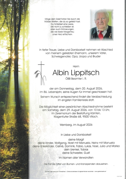 Parte von Albin Lippitsch