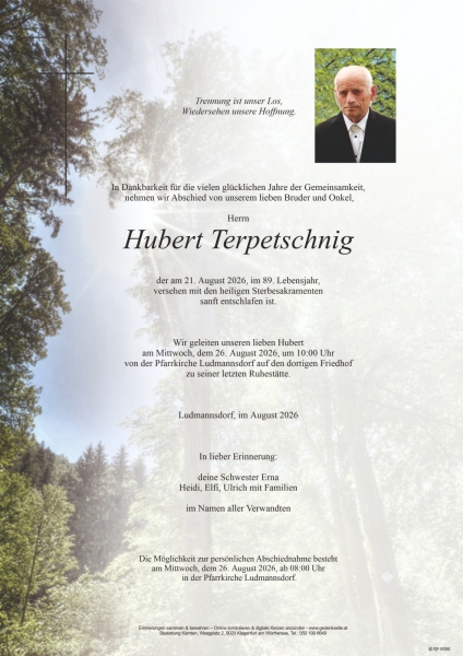 Parte von Hubert Terpetschnig