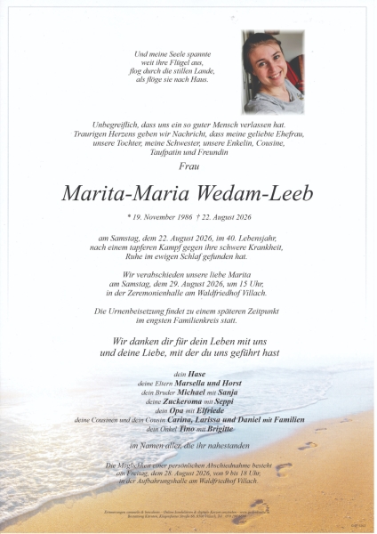Parte von Marita-Maria Wedam-Leeb
