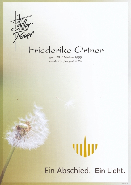Parte von Friederike Ortner