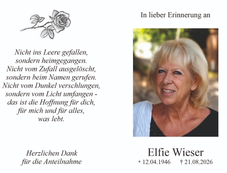 Parte von Elfriede Wieser