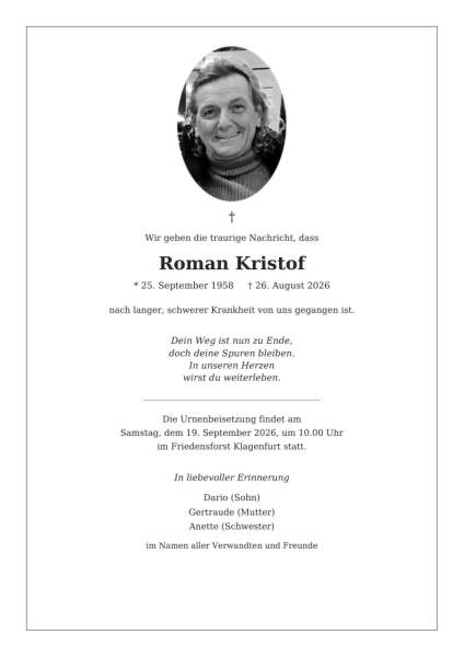 Parte von Roman  Kristof