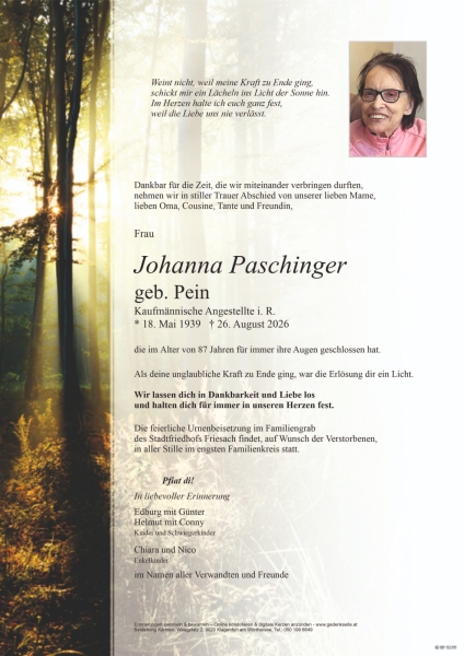 Parte von Johanna Paschinger