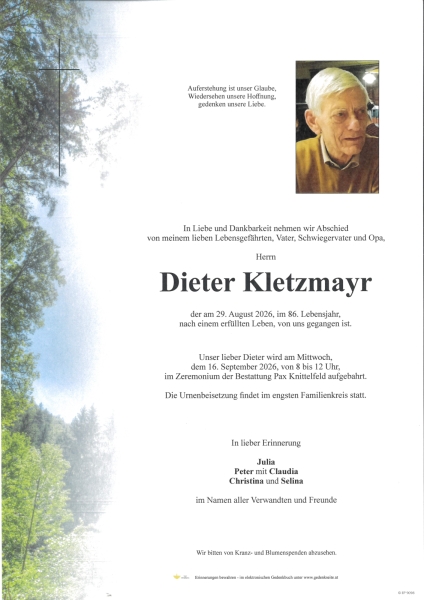 Parte von Dieter Kletzmayr