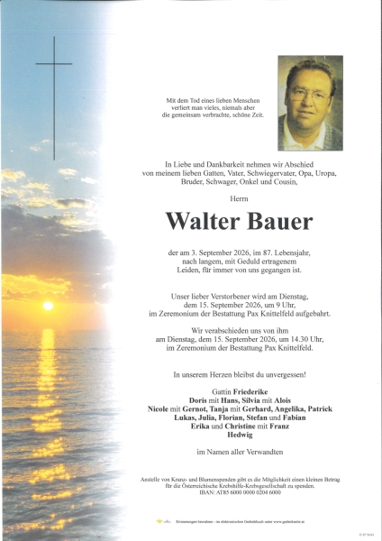 Parte von Walter Bauer