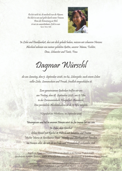 Parte von Dagmar Würschl