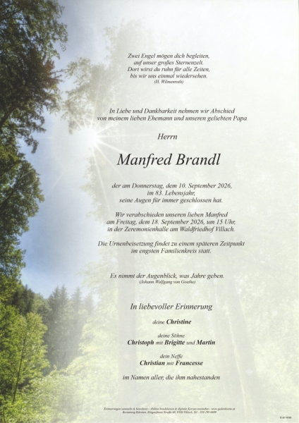 Parte von Manfred Brandl