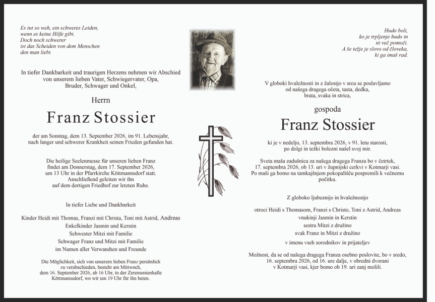 Parte von Franz Stossier