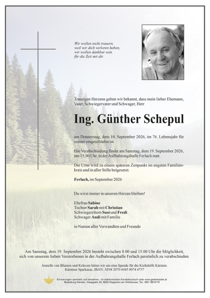 Parte von Günther Schepul