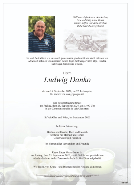 Parte von Ludwig Danko