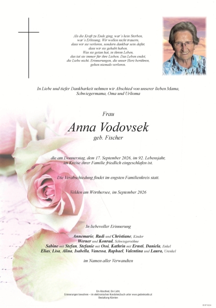 Parte von Anna Vodovsek