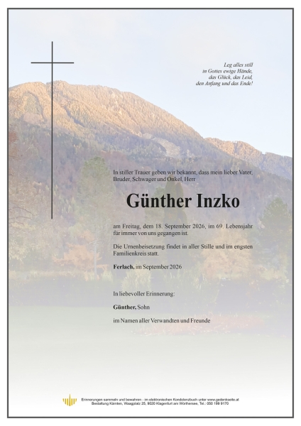 Parte von Günther Inzko