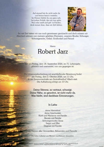 Parte von Robert Jarz