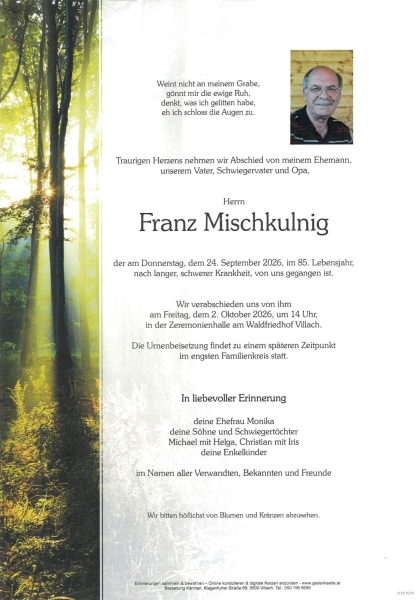 Parte von Franz  Mischkulnig