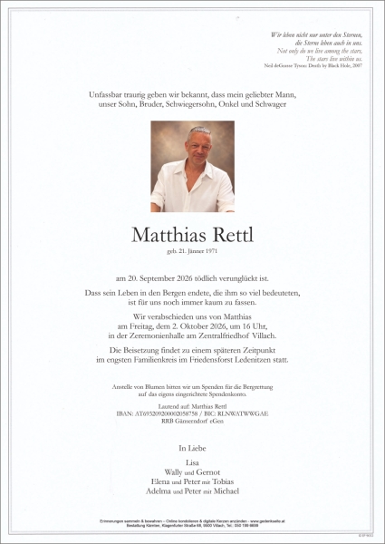 Parte von Matthias Rettl