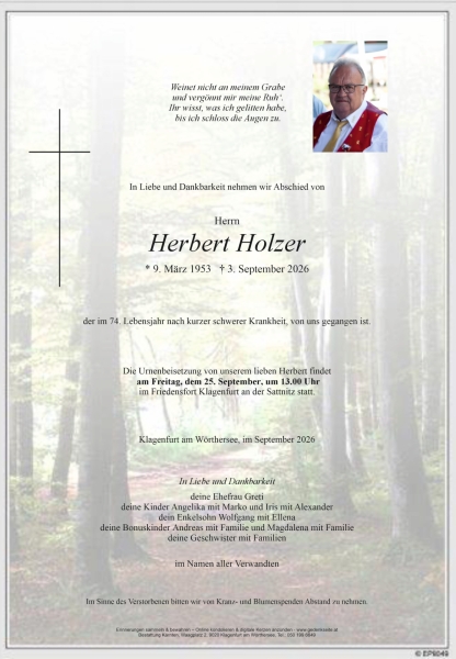 Parte von Herbert Holzer