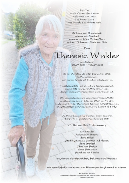 Parte Theresia Winkler
