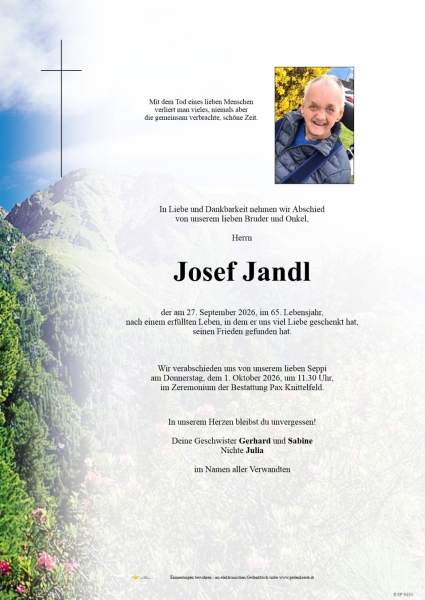 Parte von Josef  Jandl