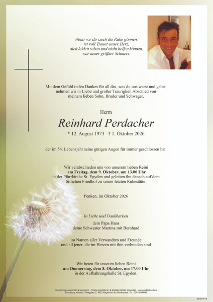 Parte Reinhard Perdacher