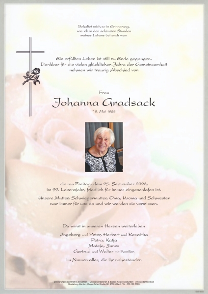 Parte von Johanna Gradsack
