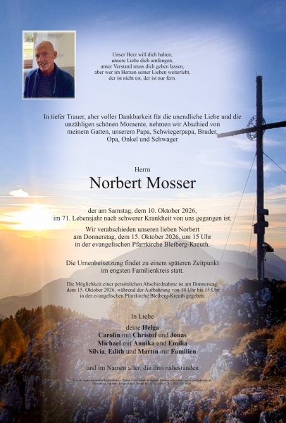 Parte von Norbert Mosser