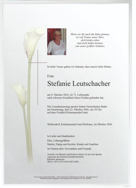 Parte von Stefanie Leutschacher