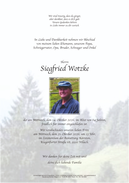 Parte von Siegfried Wotzke