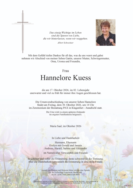 Parte von Hannelore Kuess