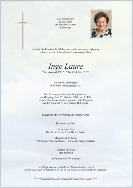Parte von Inge Laure