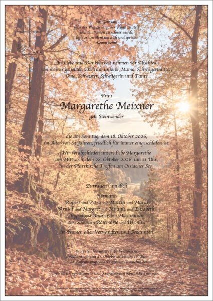 Parte von Margarethe  Meixner