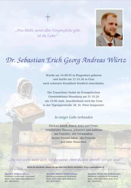 Parte von Sebastian Erich Georg Andreas Würtz