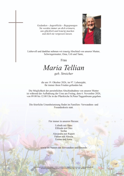 Parte von Maria  Tellian
