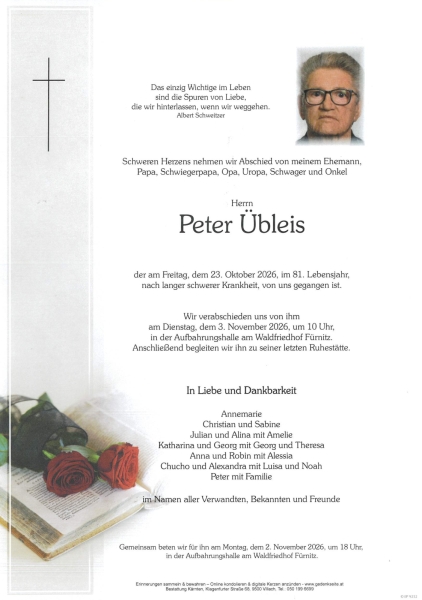 Parte von Peter Übleis