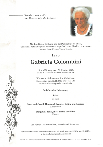 Parte von Gabriela Colombini