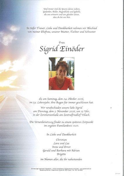 Parte von Sigrid Einöder